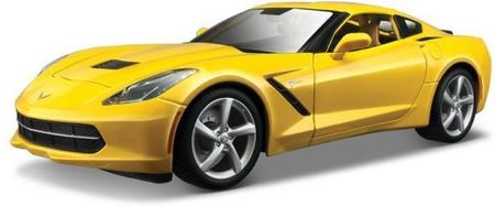 Maisto 31182 53 Chevrolet Corvette Stingray 2014 Żółty Samochód 1:18