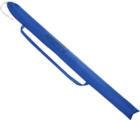 Parasol Ogrodowy Pochylny Średnica 200Cm Niebieski - zdjęcie 3
