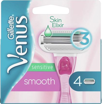 Gillette Venus Smooth Sensitive Pink Wkłady Do Maszynki 4Szt