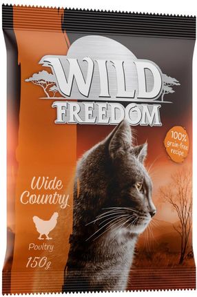 Wild Freedom Pakiet Próbny Adult Bez Zbóż Karma Sucha Dla Kota Drób 150 G