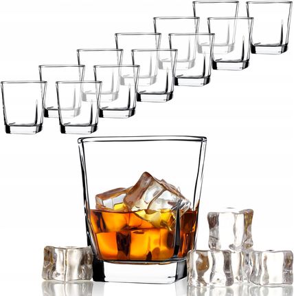 Kadax Szklanki Do Whisky Drinków Napojów 250Ml 12Szt. (K4496)
