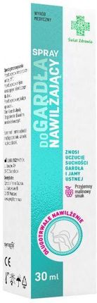 Synoptis Pharma Sp. Z O.O. Świat Zdrowia Spray Do Gardła Nawilżający 30Ml