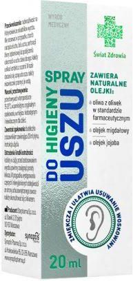 Synoptis Pharma Sp. Z O.O. Świat Zdrowia Spray Do Higieny Uszu 20Ml