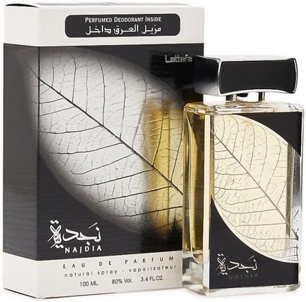 Lattafa Perfumes Najdia Woda Perfumowana 100 ml + Dezodorant 50 ml