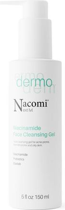 NACOMI Next Level Dermo - Oczyszczający żel do mycia twarzy, 150 ml