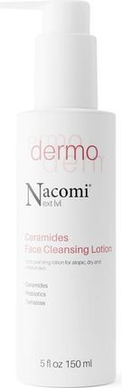 NACOMI Next Level Dermo - Łagodna emulsja oczyszczająca do cery atopowej, suchej i podrażnionej, 150 ml