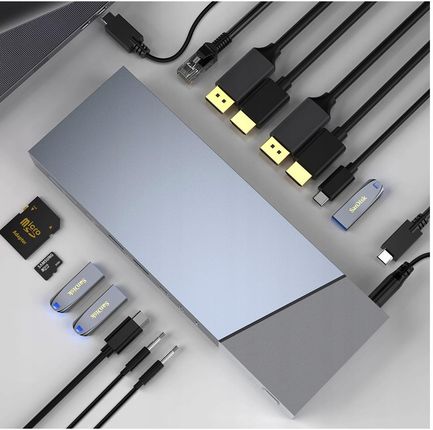 Stacja dokująca do laptopa 4Apple Dock USB-C DisplayLink USB