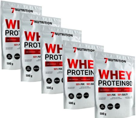 7Nutrition Whey Protein 80 4X500g