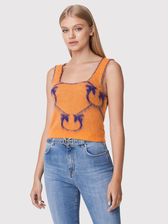 Pinko Top Laurie 1G17WV A007 Pomarańczowy Regular Fit - zdjęcie 1