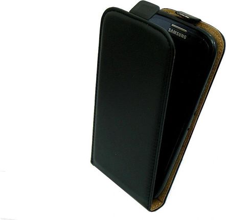Etui Guma Z Klapką do Huawei G620s Ascend czarny (63a33a32)