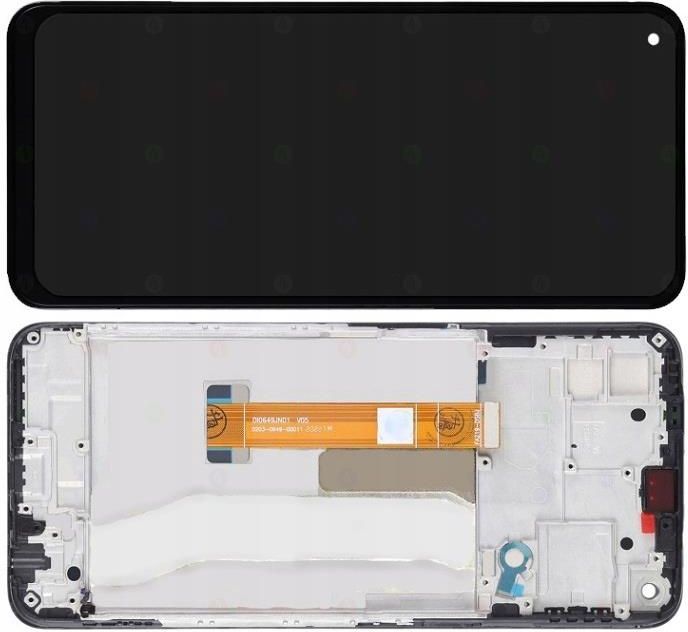 Display per Oppo A52 2020/A72/A92 Nero Lcd Touch Senza Frame - OEM Service Pack