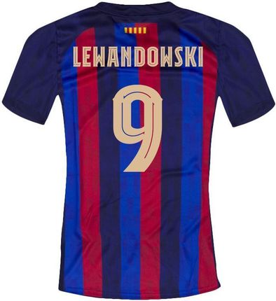 FC Barcelona Lewandowski 9 ホームジャージ M Lewandowski 9 FC Barcelona Home Replica Set Kids Jersey