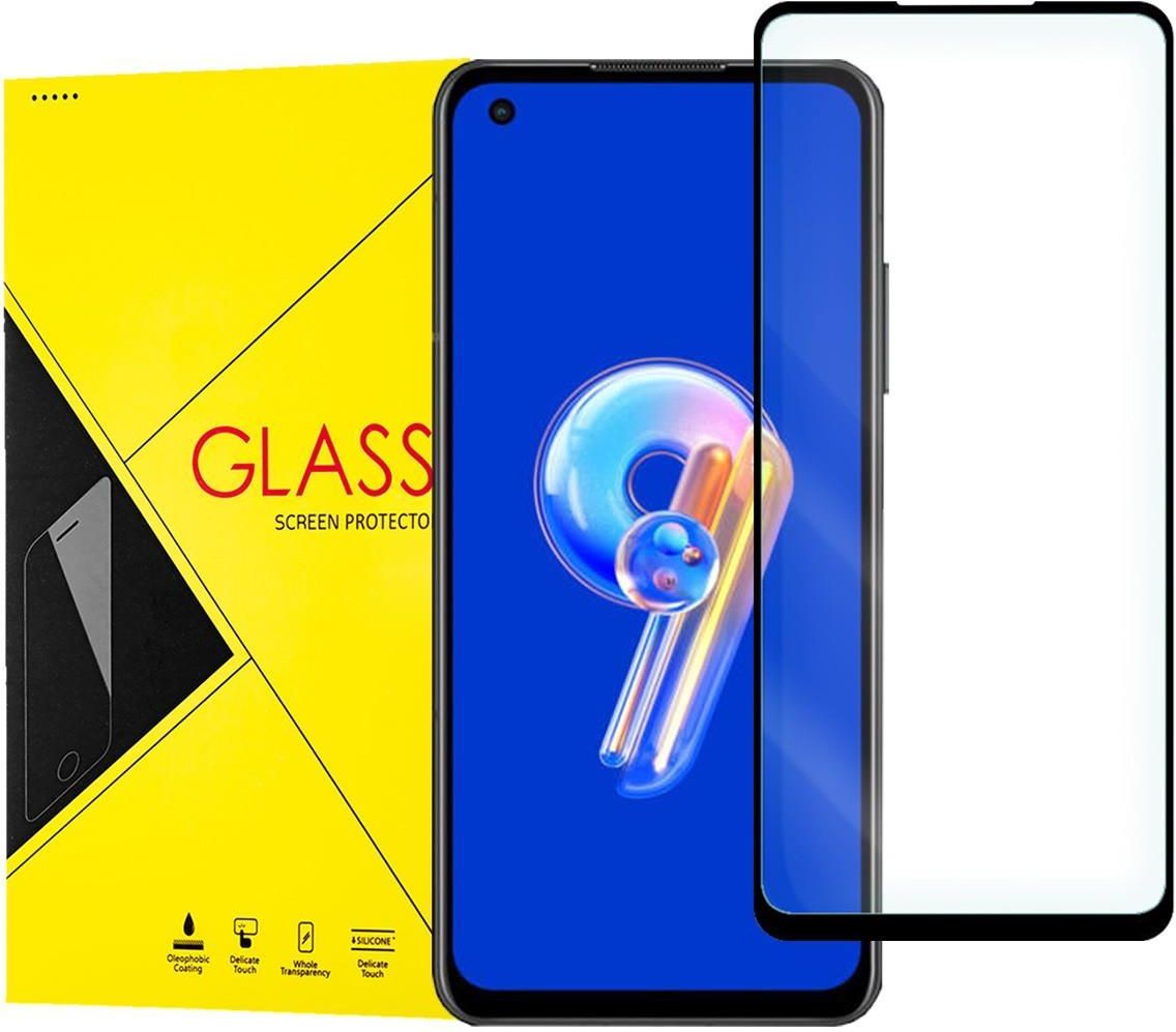 TEMPERED GLASS FULLCOVER FULLGLUE ZENFONE 9 BLACK (36416) Opinie i