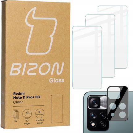 Szkło hartowane Bizon do Redmi Note 11 Pro+ 5G (b2988b50)