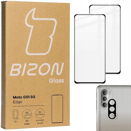 Szkło hartowane Bizon do Motorola Moto G51 5G (c8a1c321)