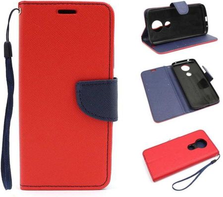 Etui Fancy Diary do telefonu Motorola Moto E5 Plus XT1924 czerwone (0000043677)