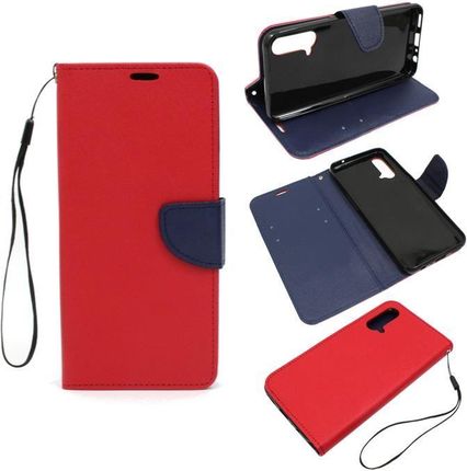 Etui z klapką Fancy Diary do telefonu OnePlus Nord CE 5G EB2103 czerwone (0000052272)