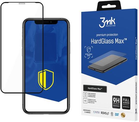 Apple iPhone X/XS Black - 3mk HardGlass Max (11992655732)