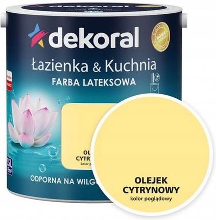 Dekoral Łazienka&Kuchnia Olejek Cytrynowy 2,5l