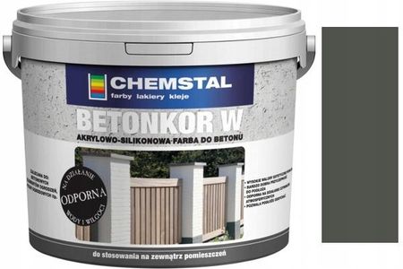 Chemstal Farba Do Betonu Betonkor W Grafit 10l