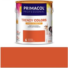 Zdjęcie Primacol Farba Trendy Colors Pomarańczowy 2,5l - Tychy