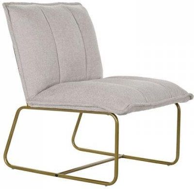 Dkd Home Decor Fotel Beżowy Złoty Metal Poliester (66X71X77 Cm) 12627716