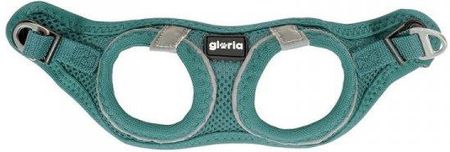 Gloria Szelki Dla Psa Air Mesh Trek Star Ajustable Turkusowy Rozmiar Xxxs 18-20cm