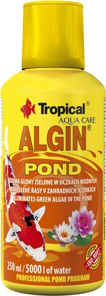 Tropical Algin Pond 250Ml - Preparat Do Zwalczania Glonów Zielonych W Oczkach Wodnych