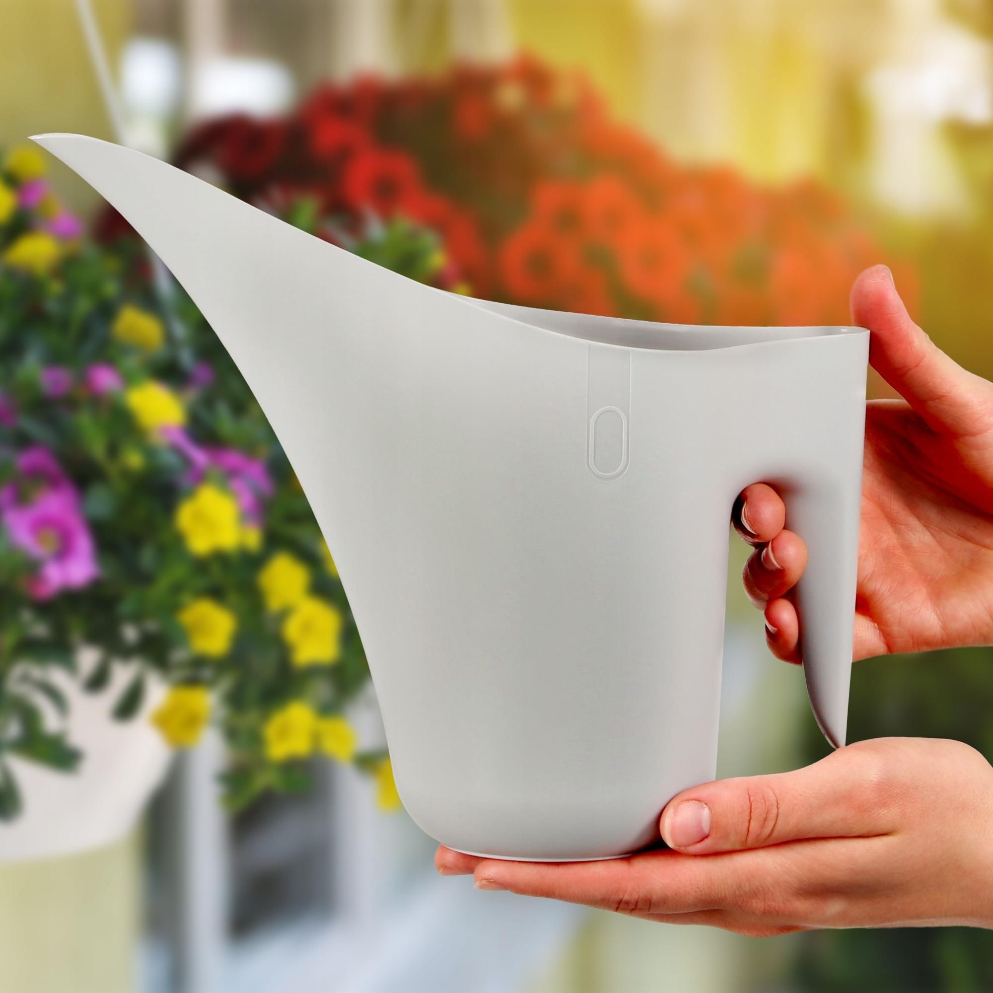 Konewka Mała Do Podlewania Domowa Ogrodowa 1,2L - zdjęcie 5 Konewka Mała Do Podlewania Domowa Ogrodowa 1,2L