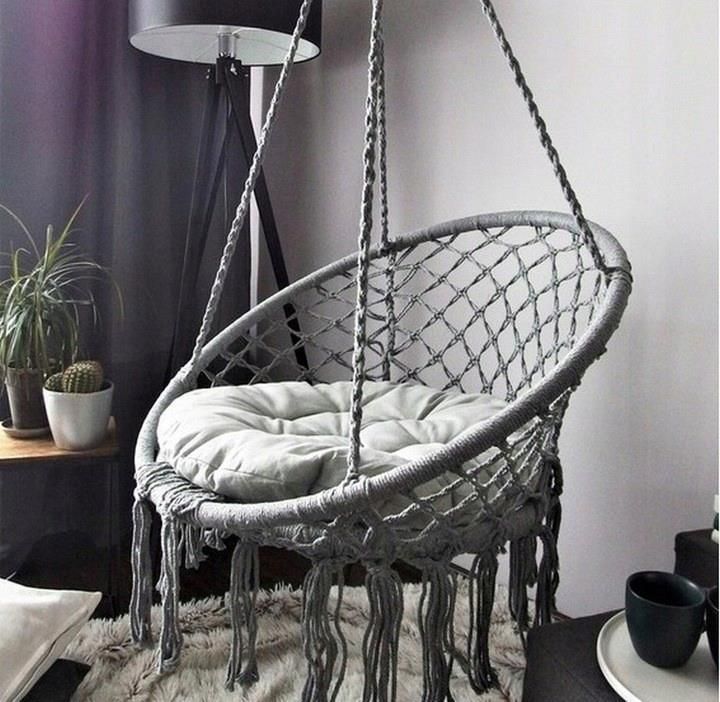 Poduszka Na Fotel Wiszący Kokon Bocianie Gniazdo - zdjęcie 1 Poduszka Na Fotel Wiszący Kokon Bocianie Gniazdo