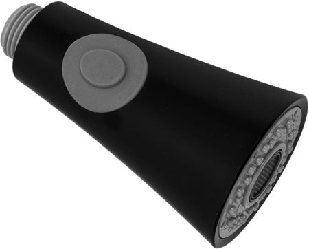 Garmand Czarna słuchawka do baterii kuchennej z wyciąganą wylewką Calda SL/CAL-WW-CZ/770400