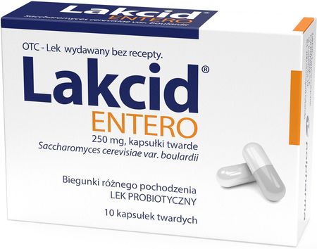 Lakcid Entero 250 mg x 10 kaps.