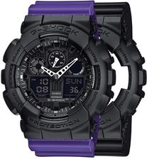 Zdjęcie Casio G-SHOCK SET GA-100-1A1ER + BEZEL 10358741 + PASEK 10498156 - Świebodzice