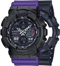 Zdjęcie Casio G-SHOCK SET GA-140-1A1ER + BEZEL 10358741 + PASEK 10498156 - Kowary