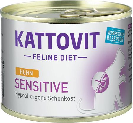 Kattovit Sensitive Kurczak 24 X 185 G