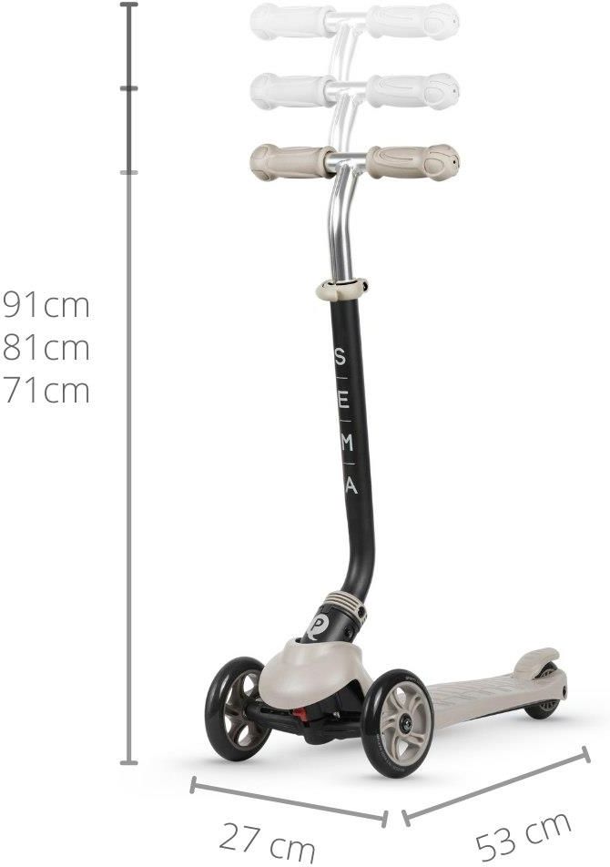 Qplay Hulajnoga Sema 3W1 Beige - zdjęcie 6 Qplay Hulajnoga Sema 3W1 Beige