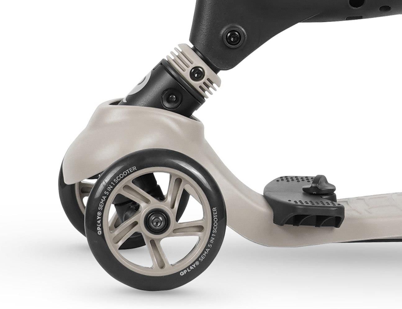 Qplay Hulajnoga Sema 3W1 Beige - zdjęcie 8 Qplay Hulajnoga Sema 3W1 Beige
