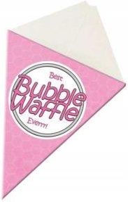 Rożki Gofry Bubble Waffle | Różowe Best Ever 100