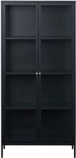 Zdjęcie Dekoria.pl Witryna Xappa black, 90,5 x 40,5 x 190 cm - Biała Rawska
