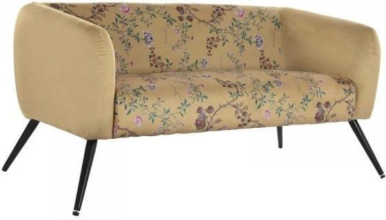 Sofa Dkd Home Decor Czarny Metal Poliester Ty Shabby Chic X