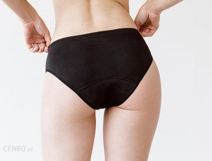 Snuggs Period Underwear Classic: Heavy Flow Black cuecas de menstruação  para menstruação forte