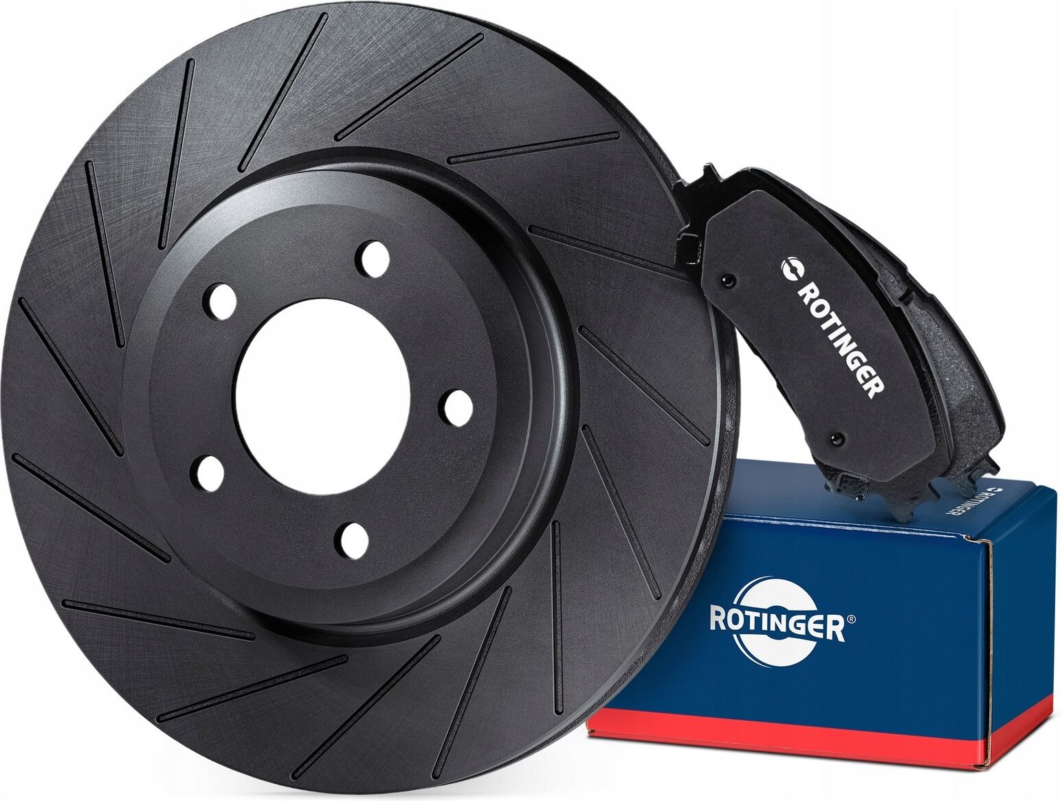 Disques De Frein Arrière ROTINGER RT 1948-GL T3 - Lot De 2 - Revêtement Anti-corrosion - Pour Audi/VW