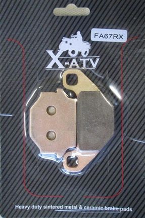 X Atv Klocki Hamulcowe Lucky Star 250 300 Tgb Blade Fa67 Kl Db Fa67R