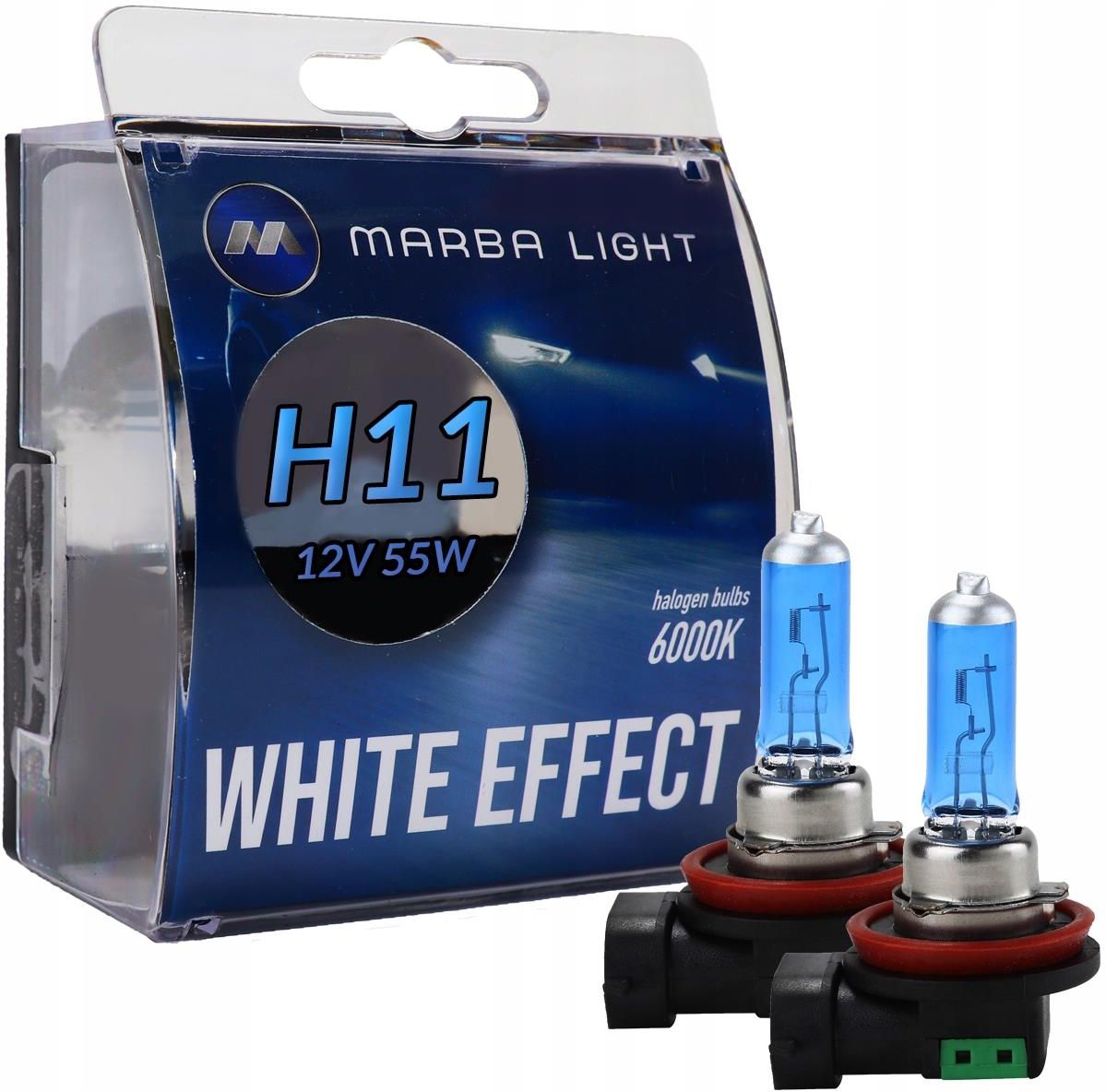 Żarowka samochodowa Marba Light Żarówki White Effect H4 100 90W 12V Mlweh412100D Opinie i ceny