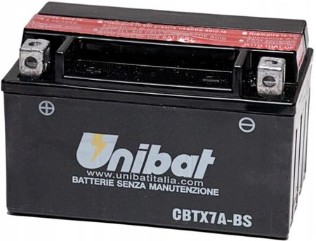 Unibat Akumulator Ctz7S-Bs P+ 6Ah 130A 12V