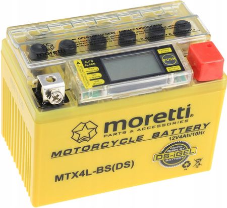 Moretti Akumulator Żel Lcd Mtx9-Bs Ytx9-Bs 8Ah