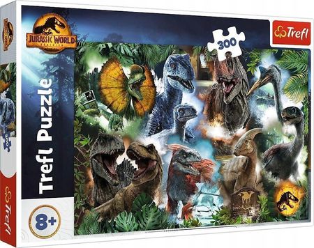 Trefl Puzzle 300el. Ulubione Dinozaury 23013
