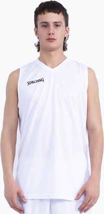 Spalding Komplet Męski Atlanta 21 Spodenki + Koszulka Biały Sp031001A221