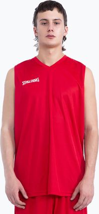 Spalding Komplet Męski Atlanta 21 Spodenki + Koszulka Czerwony Sp031001A223