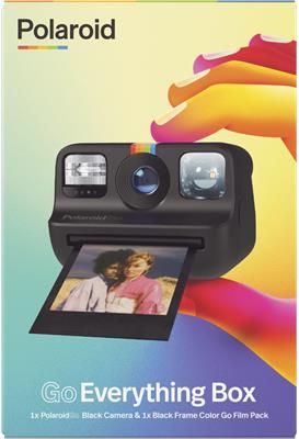 Klasyczny aparat natychmiastowy Polaroid Go E-box Black